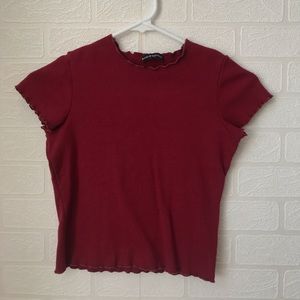 Brandy Melvile red top